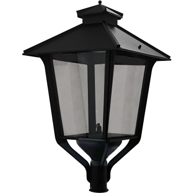 Westal Brahe Stolpearmatur svart, LED, 780 x 450 mm