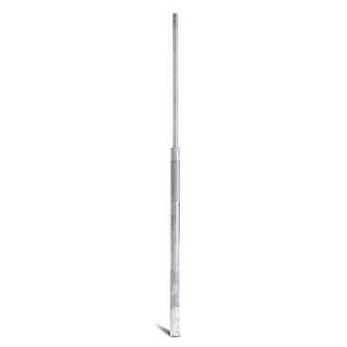 Westal Etapp Stolpe galvanisert/sølv, Ø60/108 mm