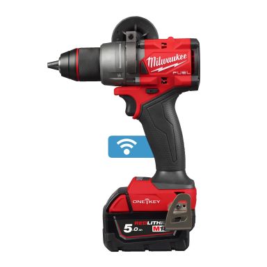 Milwaukee M18 ONEDD3-502X Bore med batteri og oplader