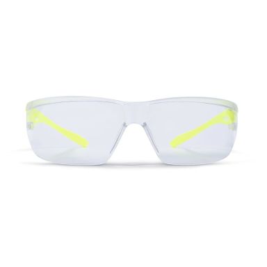 Zekler 36 HC/AF Hi-Vis Gul Klar Beskyttelsesbriller Modstandsdygtig over for ridser og dug