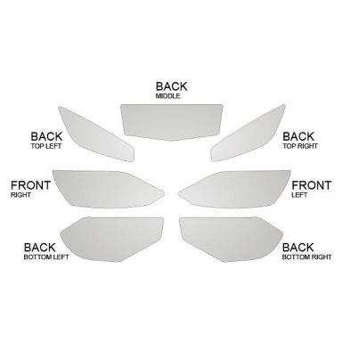 Zekler Zone Heijastinsarja Zekler Zone -suojakypärälle