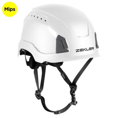 Zekler Zone Mips Vit Vernehjelm med 12 ventilasjonshull