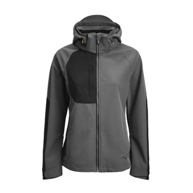 Jobman 1372 Softshell-takki tummanharmaa