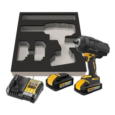 Dewalt DCF961H2G-QW Akkumutterinväännin akkujen ja laturin kanssa