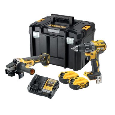 Dewalt DCK2020P2T-QW Akkukonesarja akkujen ja laturin kanssa