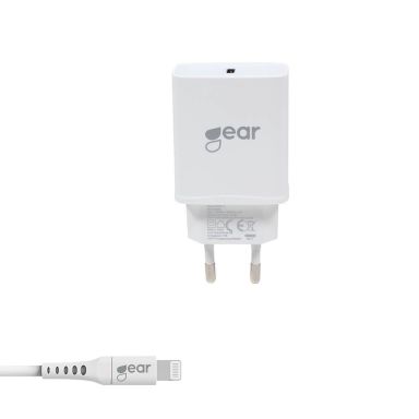 Gear 665114 Väggladdare med 1m kabel