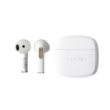 Sudio 70874938 Høretelefoner in-ear, true wireless, hvit