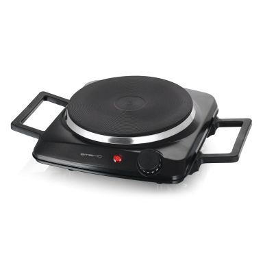 Emerio HP-116026.2 Kokeplate 1500 W, svart, enkel