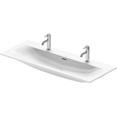 Duravit Viu Håndvask 1230x490, 2 blandingshuller