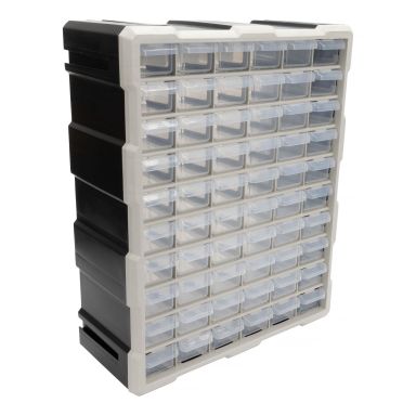 PELA 543434 Assorteringsskab 60 skuffer