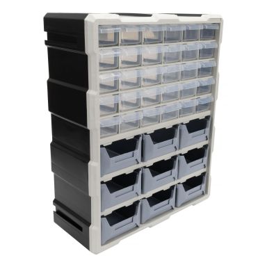 PELA 543435 Assorteringsskab 30 skuffer, 9 skuffer