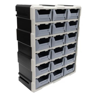 PELA 543438 Assorteringsskab 18 bakker