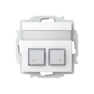 ABB Saga FAP2002-916 Trykknap RWC-installation, to knapper