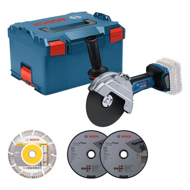 Bosch GWS 18V-180 P Vinkelsliper uten batteri og lader