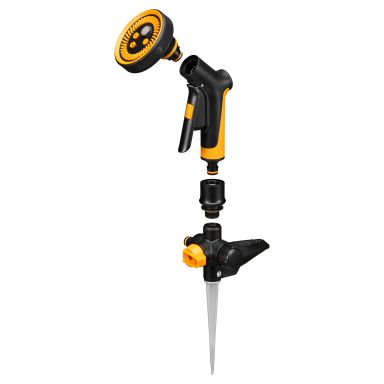 Fiskars Comfort 1070830 sprinkler sæt, 4 dele