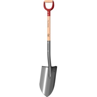 Fiskars Classic 1071915 Skovl spidsig, 106 cm