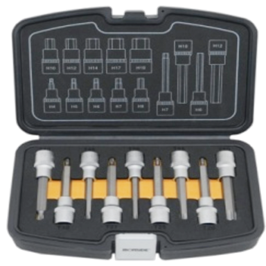 Ironside 897450 Torx-hylsysarja