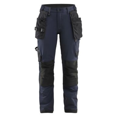 Blåkläder 712116458699C32 Arbetsbyxa marinblå/svart