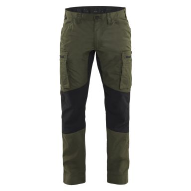 Blåkläder 145918454298C52 Arbetsbyxa grön/svart