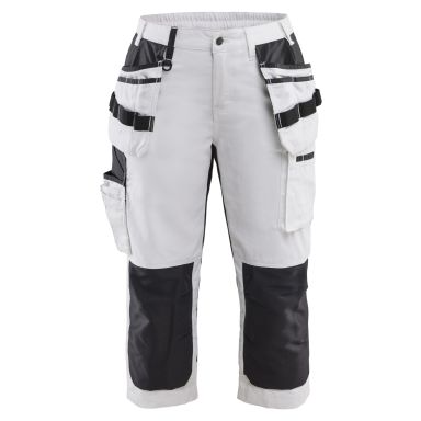 Blåkläder 710913101099C50 Piratbyxa vit/svart