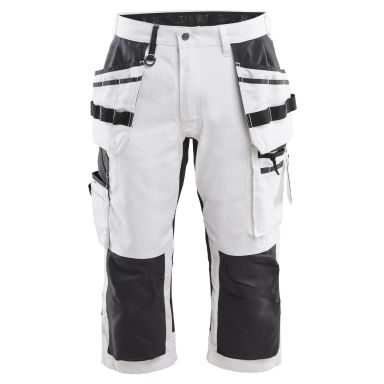 Blåkläder 191213101099C44 Piratebukse hvit/svart