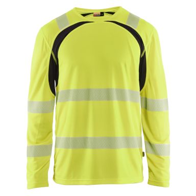 Blåkläder 359910133399XS T-skjorte varsel, gul/svart