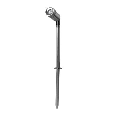 LightsOn Optica 5003 Jordspotlight aluminium, 42 cm, 90 lm, 1 W