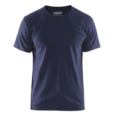 Blåkläder 353310298600XS T-skjorte marineblå, slim fit