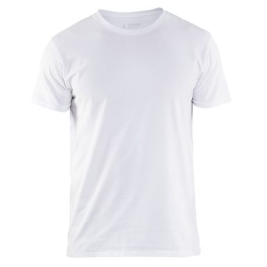 Blåkläder 353310291000XXXL T-skjorte hvit, slim fit
