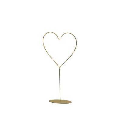 Konstsmide 1219-883 Valokoriste metalli, sydän, pöytäkoriste