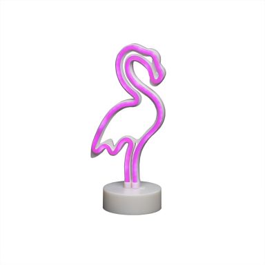Konstsmide 3074-340 Dekorasjonsbelysning flamingo med lysrør, LED