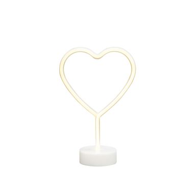 Konstsmide 3076-100 Dekorasjonsbelysning hjerte med lysslange, LED