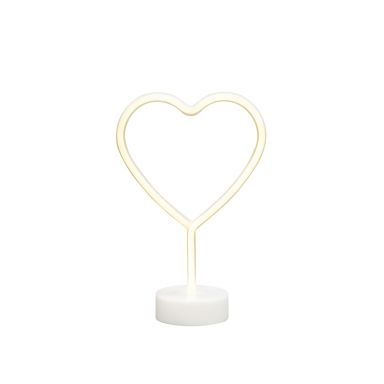Konstsmide 3076-100 Dekorationsbelysning hjärta med ljusslang, LED