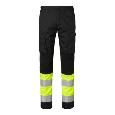 Top Swede 220 Arbejdsbukser Hi-Vis, sort/gul