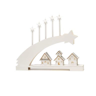 Konstsmide 3284-210 Silhuettlampe bue med stjerne
