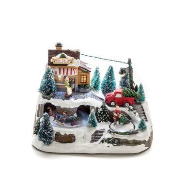 Konstsmide 3447-000 Juledekoration mekanisk, granulatsalg