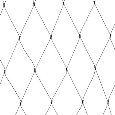 Konstsmide 3788-100 Lysslynge mesh, varm hvit frostet