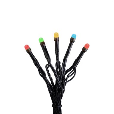 Konstsmide 3811-500 Lysslynge frostet topp, farget