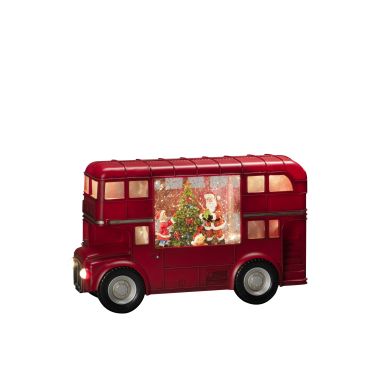 Konstsmide 4260-550 Lygte vandfyldt, bus med nisse