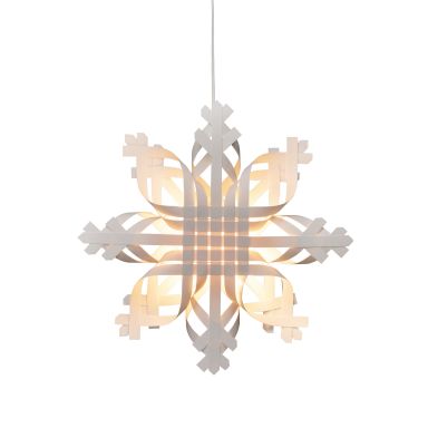 Konstsmide 5927-200 Joulutähti paperi, 50 cm, punottu,