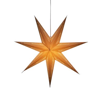 Konstsmide 5931-600 Julstjärna papper, 78 cm, perforerad, dekorerad