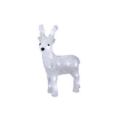 Konstsmide 6158-203 Dekorasjonsbelysning ren, akryl, 23 cm, LED, 3xAAA
