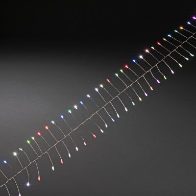 Konstsmide 6332-590 Lyskæde microcluster, 360L RGB