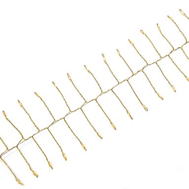 Konstsmide 6339-880 Lysslynge klynge, rav, mikro-LED, 2 m