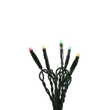 Konstsmide 6354-520 Ljusslinga färgade, mörkgrön kabel
