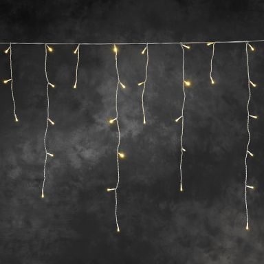 Konstsmide 6573-872 Lysslynge LED, app, IP44, hvit kabel