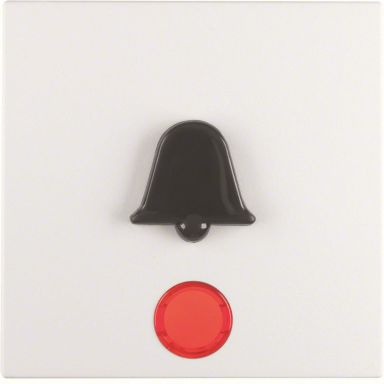 Hager 16511959 Vippe med klokkesymbol