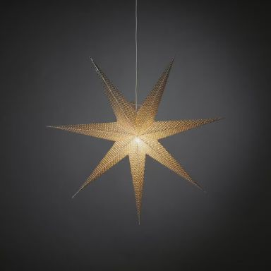 Konstsmide 5901-300 Joulutähti paperi, 78 cm