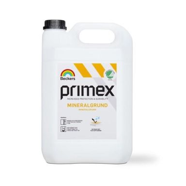 Beckers Primex Mineralgrund Grundfärg 5 l