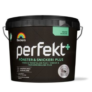 Beckers Perfekt Plus Fönster- och snickerifärg halvblank